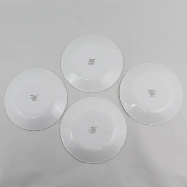 Set of 4 Corelle Blue Hearts Bread Plates