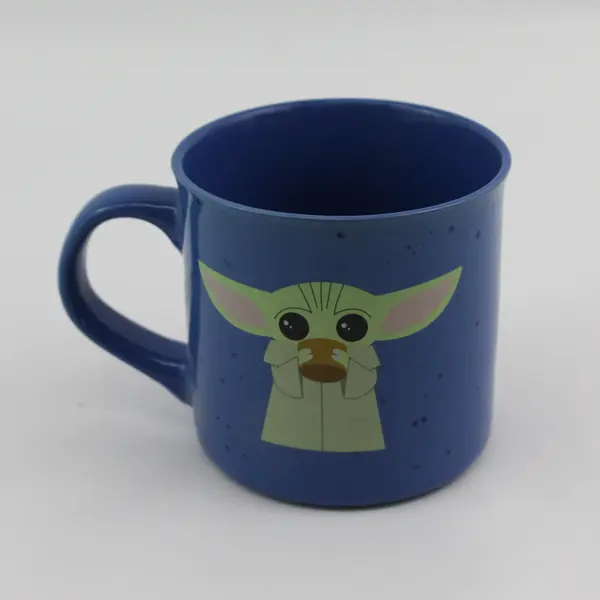 Star Wars Mandalorian Coffee Mug Grogu Baby Yoda “But First, Sippy Sip”  Cup