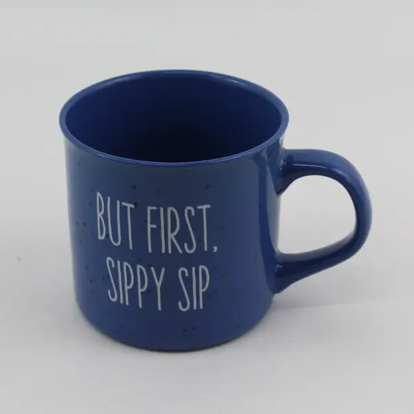 Star Wars Mandalorian Coffee Mug Grogu Baby Yoda “But First, Sippy Sip”  Cup