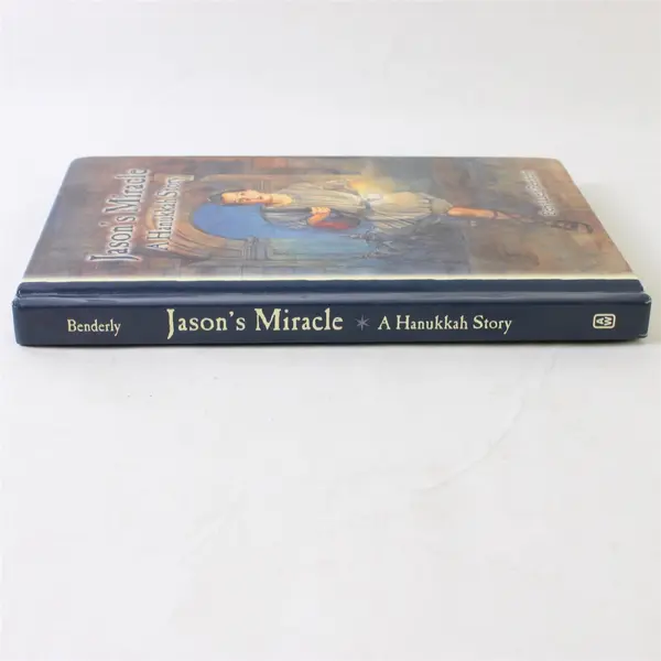 Jason's Miracle A Hanukkah Story by Beryl Lieff Benderly 2000 Hardcover Good