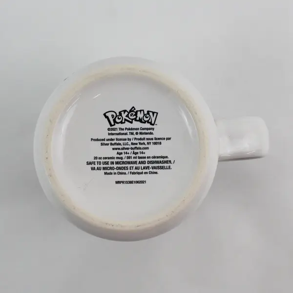 Silver Buffalo  Pokemon Pikachu And Eevee  20oz Ceramic Mug