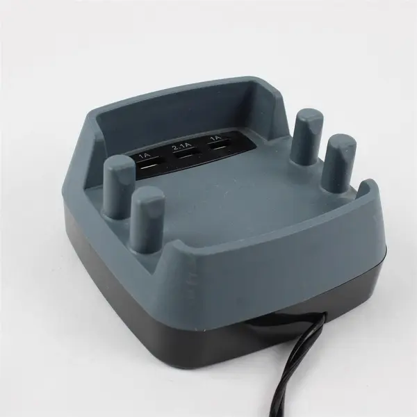 SoundLogic XT DCG 116-5497 3-Port USB Charging Station Grey Used