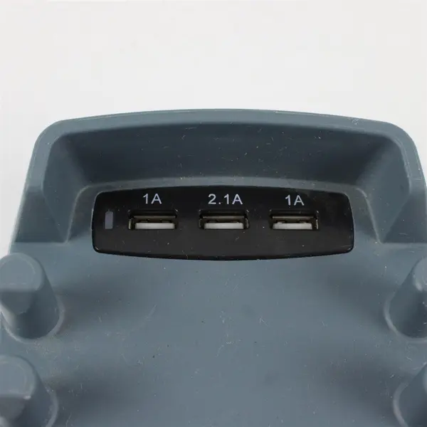 SoundLogic XT DCG 116-5497 3-Port USB Charging Station Grey Used