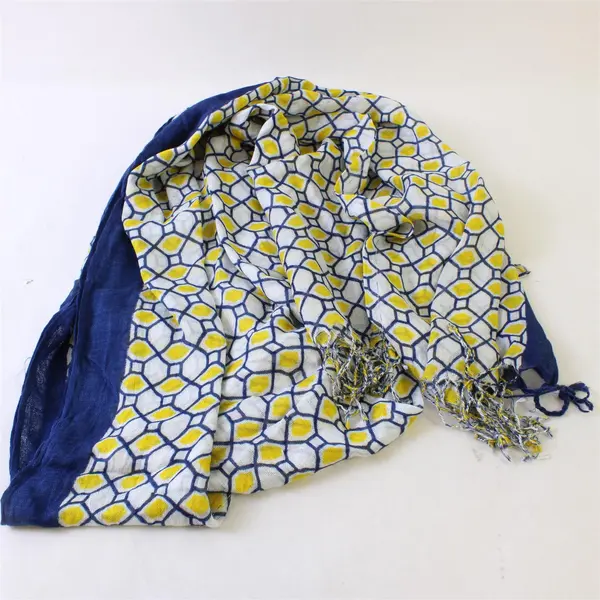 Lot of 3 Vibrant Colorful Lightweight Scarves Spring Accessories