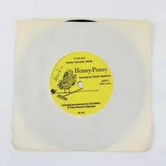 Young Readers Press Trudy Warner Princess and the Pea/Henny-Penny 7in Record
