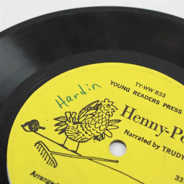 Young Readers Press Trudy Warner Princess and the Pea/Henny-Penny 7in Record