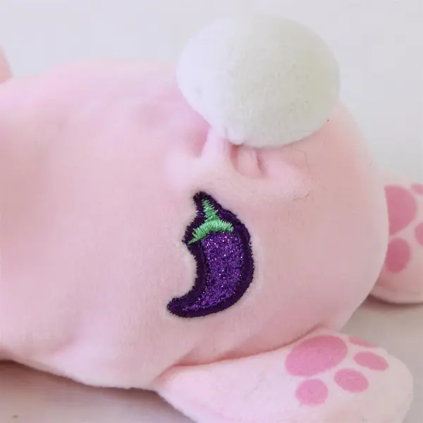Basic Fun Cutetitos Hoppito Bunnito Pink Bunny Plush
