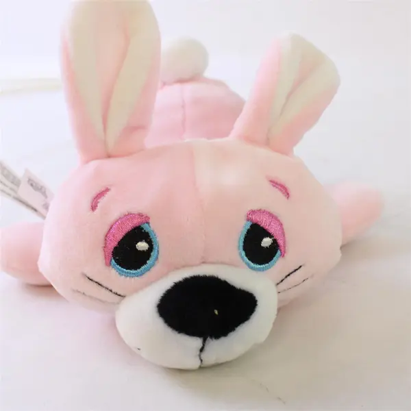 Basic Fun Cutetitos Hoppito Bunnito Pink Bunny Plush