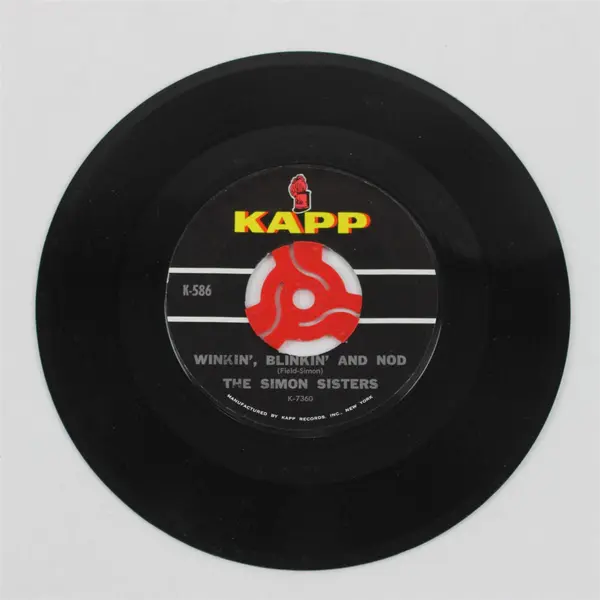 The Simon Sisters - So Glad I'm Here / Winkin' Blinkin' and Nod 7" Kapp