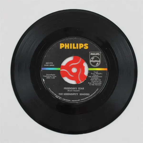 Serendipity Singers Don't Let The Rain Come Down/Freedom's Star 7" Vinyl Record