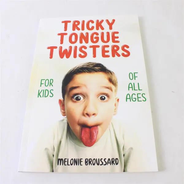 Lot of 2 Children's Humor Books Regan Broussard Jokes Tongue Twisters