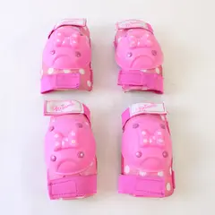 Set of 4 Disney Minnie Mouse Protective Knee & Elbow Pads