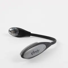 Xfinity Portable Mini LED Reading Light Black Gray Book Lamp Tested
