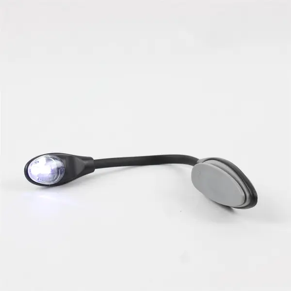 Xfinity Portable Mini LED Reading Light Black Gray Book Lamp Tested