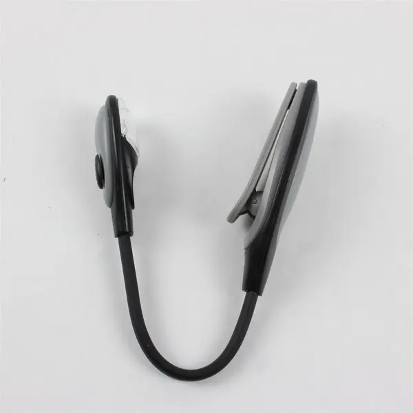 Xfinity Portable Mini LED Reading Light Black Gray Book Lamp Tested