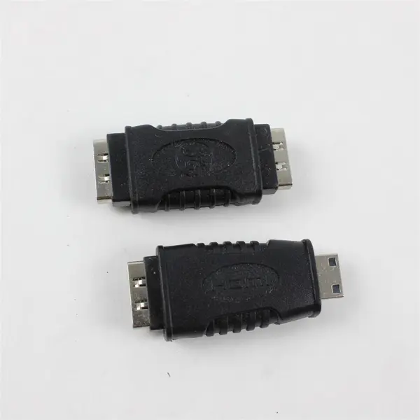 Lot of 2 GE Mini HDMI Male to HDMI Female Adapters