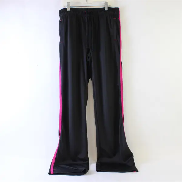 Made For Life Black and Pink Activewear Sweatpants Women's Small