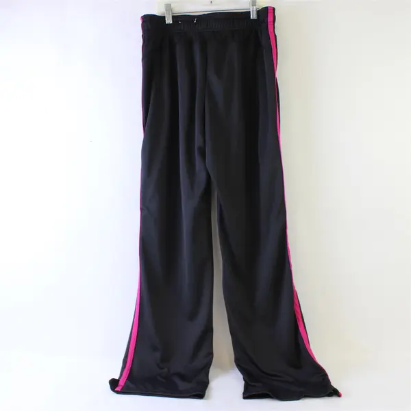 Made For Life Black and Pink Activewear Sweatpants Women's Small