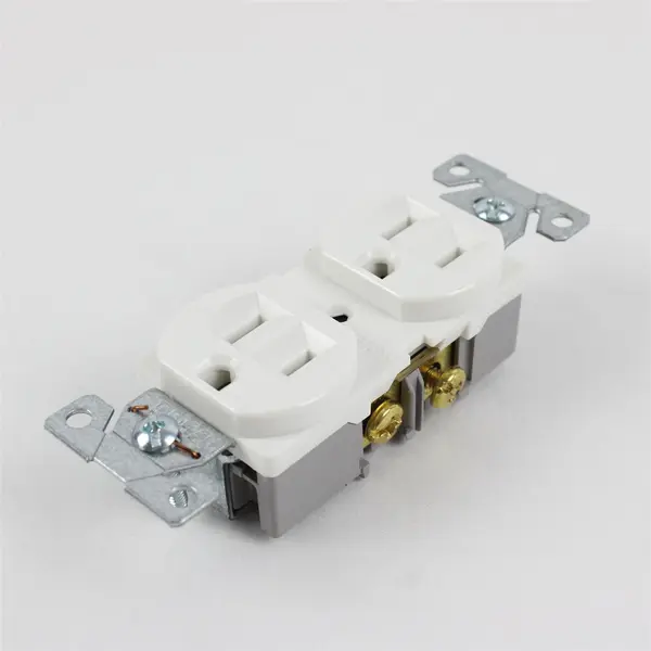 Lot of 5 Electrical Outlet Receptacle BR20W-SP-LW Wall Plate Adapters