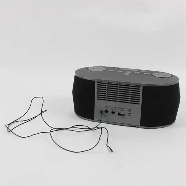 iHome iBT38 Dual Alarm Clock Bluetooth Speaker Radio Untested