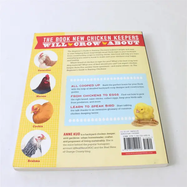 Beginner's Guide to Raising Chickens by Anne Kuo 2019 PB Includes Coop Designs