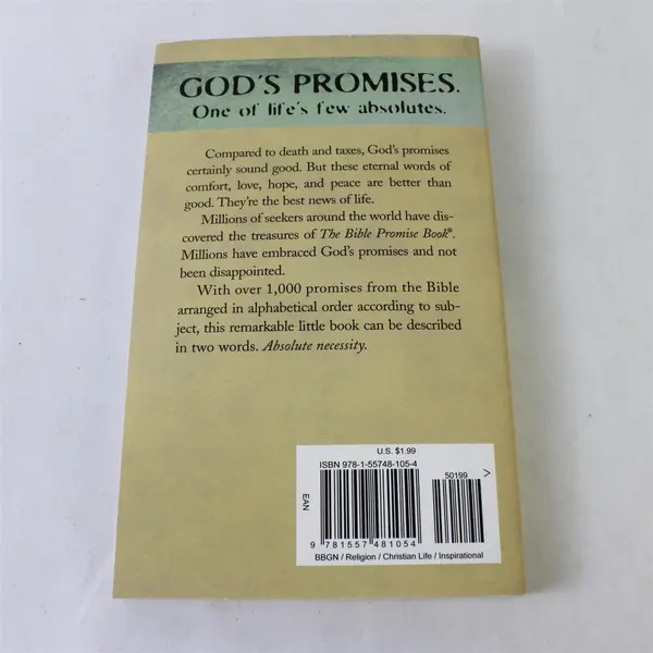 Vintage 1990 The Bible Promise Book King James Version Paperback 