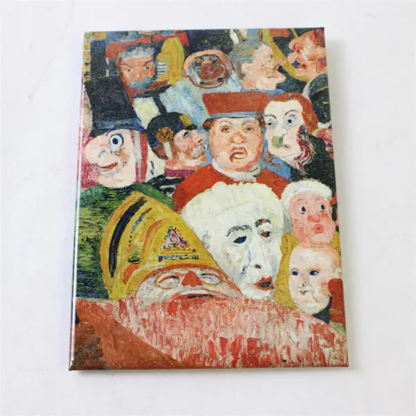 James Ensor Brussels 1889 Getty Museum Set of 3 Souvenir Refrigerator Magnets