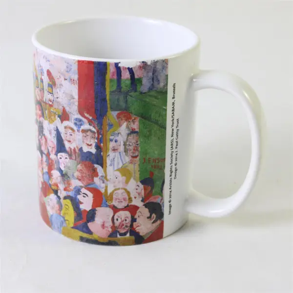 Getty Museum Christ's Entry Into Brussels In 1889 James Ensor Souvenir Mug