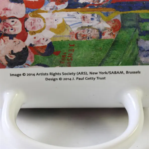 Getty Museum Christ's Entry Into Brussels In 1889 James Ensor Souvenir Mug