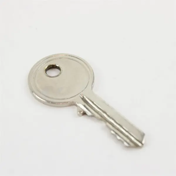 Chateau Security Systems Stainless Steel Keyed Padlock w/ 1 Key Used