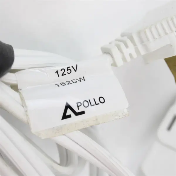 Lot of 2 APOLLO Triple Outlet Extension Cords Used