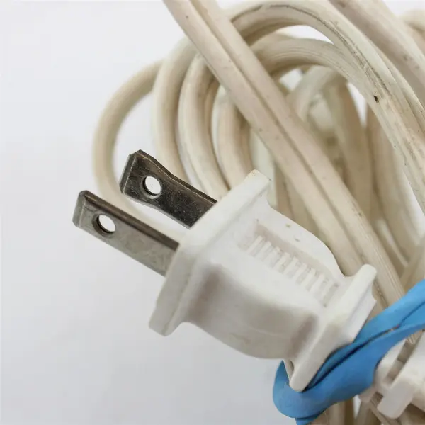 Lot of 2 GE White Extension Cords