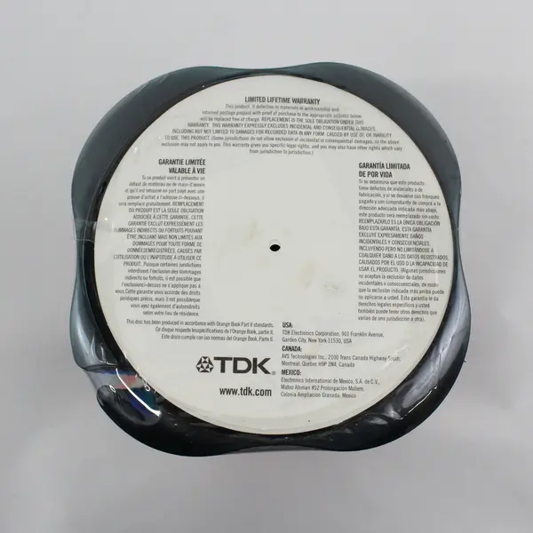 25 TDK CD-R 80min 700MB Discs With Cases Multicolored New Sealed