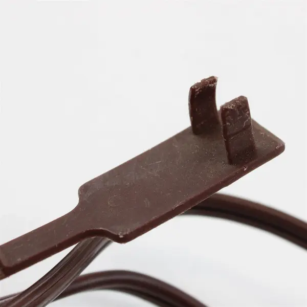 Lot of 2 Brown Extension Cords
