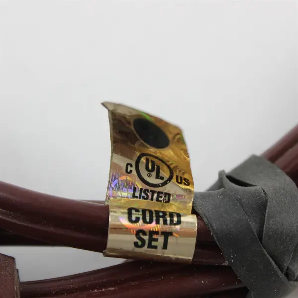 Lot of 2 Brown Extension Cords