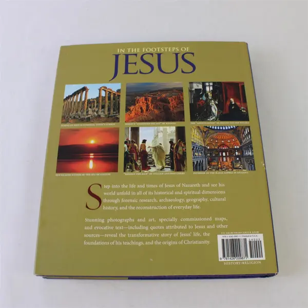 National Geographic In the Footsteps of Jesus Jean-Pierre Isbouts 2012 HC DJ VG