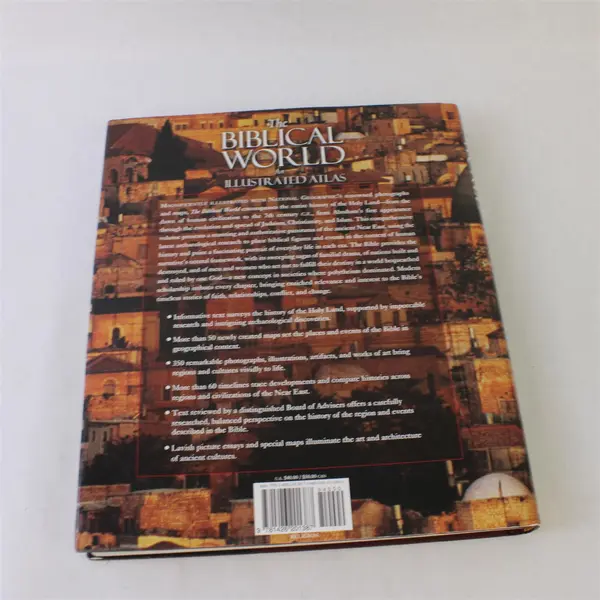 National Geographic The Biblical World Jean-Pierre Isbouts 2007 Hardcover DJ 