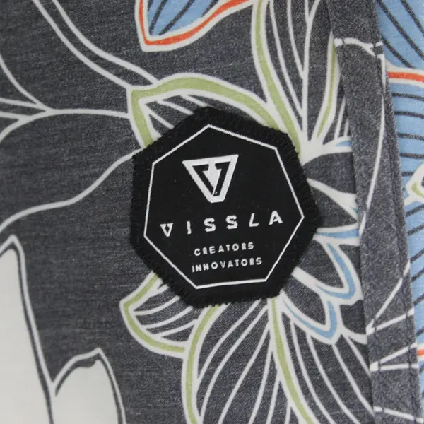 Vissla Shorts Mens 36 Floral Swim Trunks Drawstring