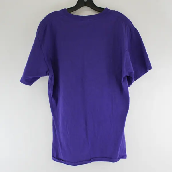 Port & Company Purple Women's L Short Sleeve Crew Neck T-Shirt