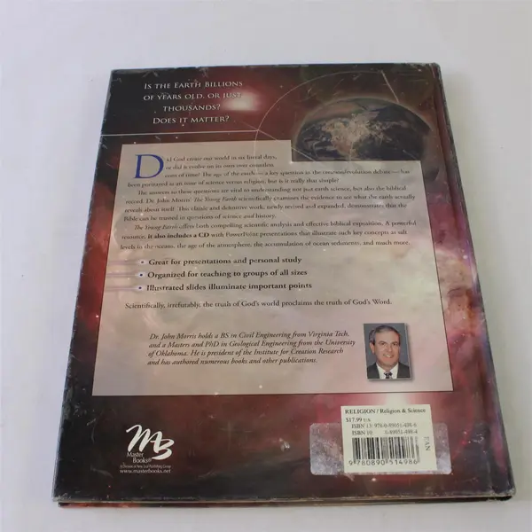 The Young Earth Real History of Earth John Morris 2009 Revised Expanded HC W/CD