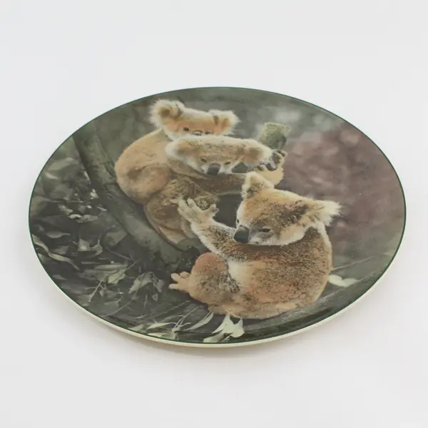 Royal Doulton Australian Views Koala Bears Collector Plate D6424 England