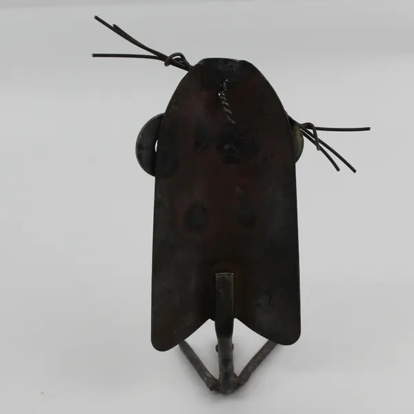 Handmade Owl Trowel Metal Art Sculpture