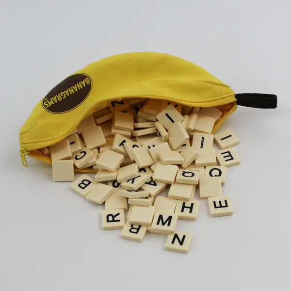 Bananagrams Game Anagram Word Game Complete 144 Pieces Zip Bag