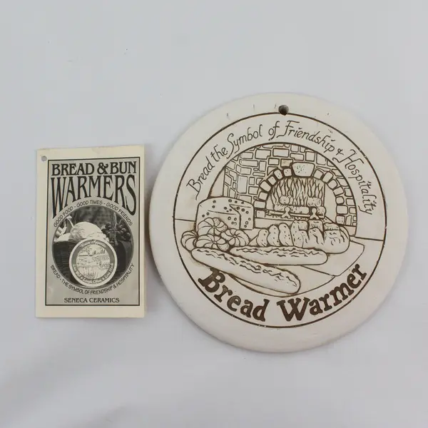 Seneca Ceramics Bread & Bun Warmer Symbol of Friendship & Hospitality