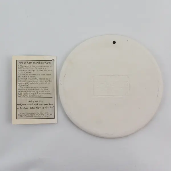 Seneca Ceramics Bread & Bun Warmer Symbol of Friendship & Hospitality