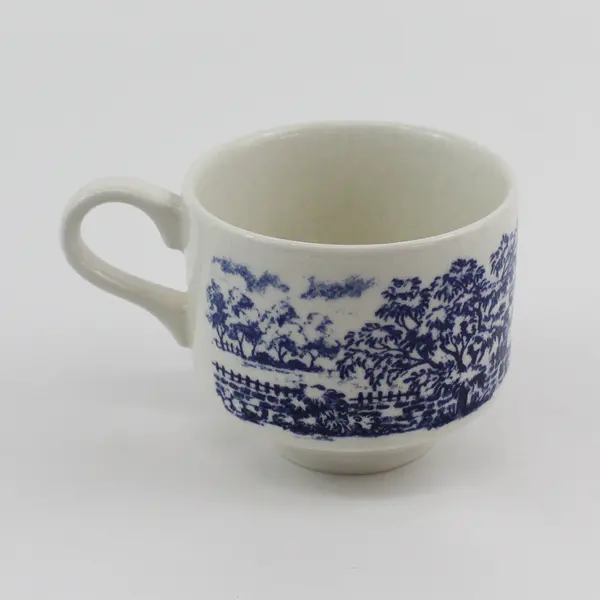 Churchill English Mill Dam Willow Transferware Coffee Cup