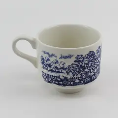 Churchill English Mill Dam Willow Transferware Coffee Cup
