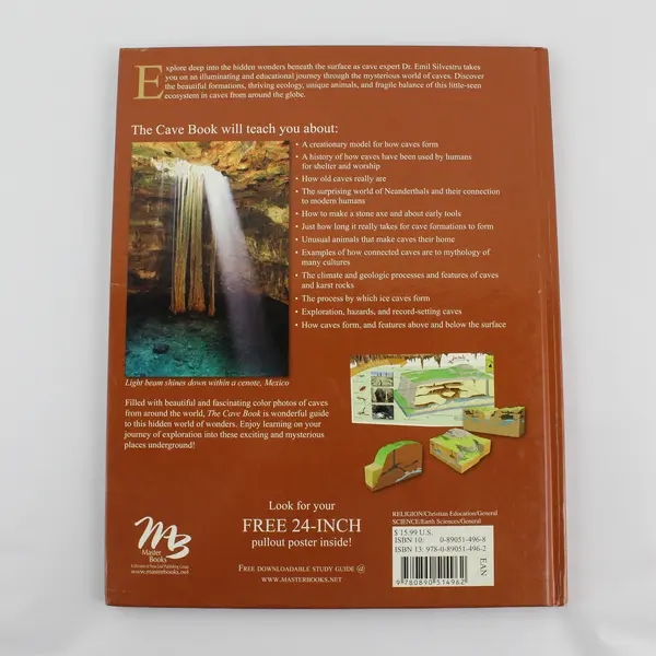 The Cave Book by Emil Silvestru Wonders of Creation Series 2008 Hardcover Good