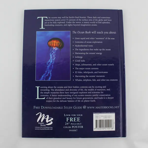 The Ocean Book by Frank Sherwin Wonders of Creation Series 2006 Hardcover Good