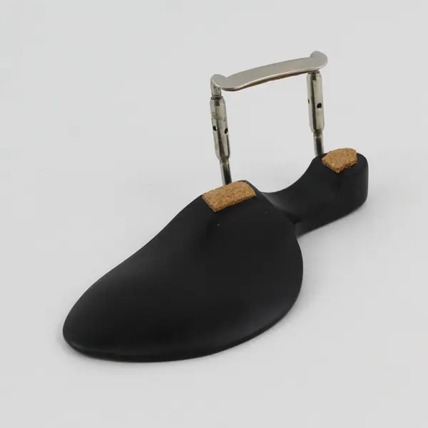 Violin Chin Rest Right-handed Ebony Wood Material with Screws for Replacement